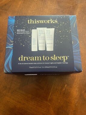 Thisworks Dream to Sleep Gift Set - Navy Blue & Gold
